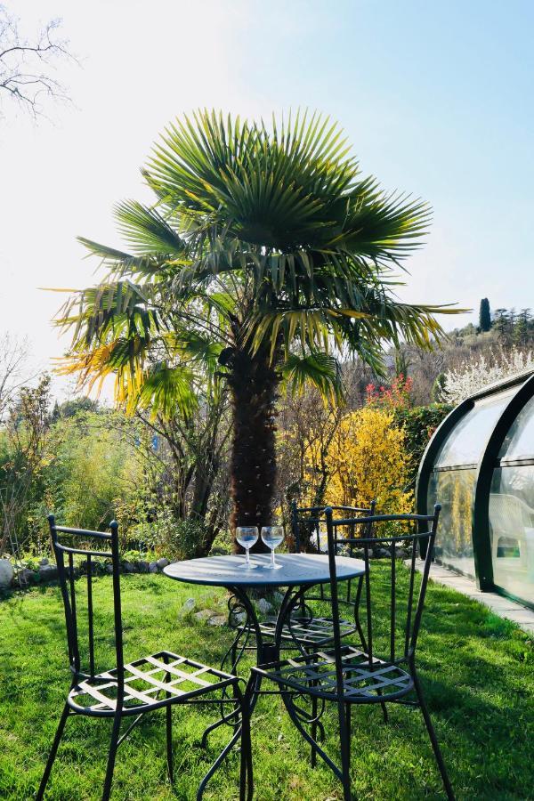 Chambre Avec Jacuzzi Privatif "Le Pecher" Saillans  Exterior foto